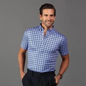 Collars &‎ Co. NWT Oxford Button Down Collar Polo Original Fit - Size Small